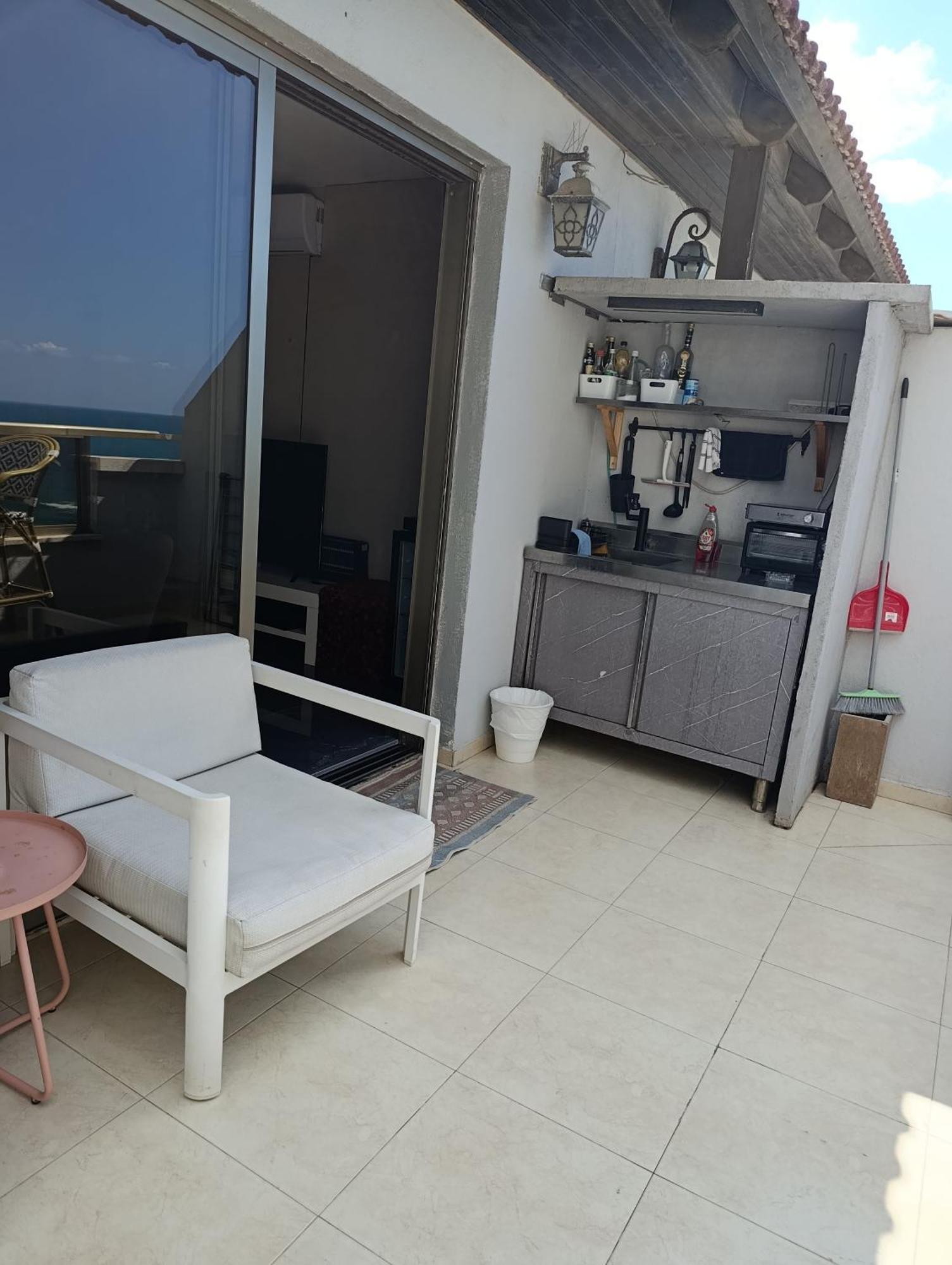 Penthouse Apartment On The Beach Bat Yam Rom bilde